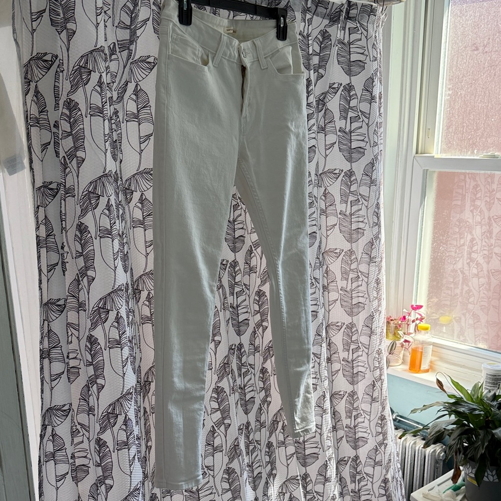 Levi's Women's White Skinny Jeans